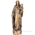 Bronze Jungfrau Maria mit Baby Jesus Statue zum Verkauf